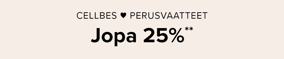 Best of basics: Up to 25%