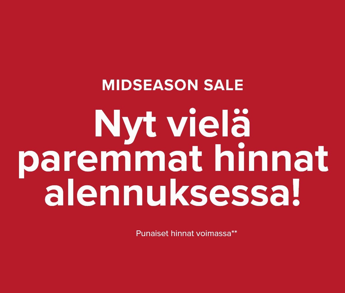 Even better prices on sale