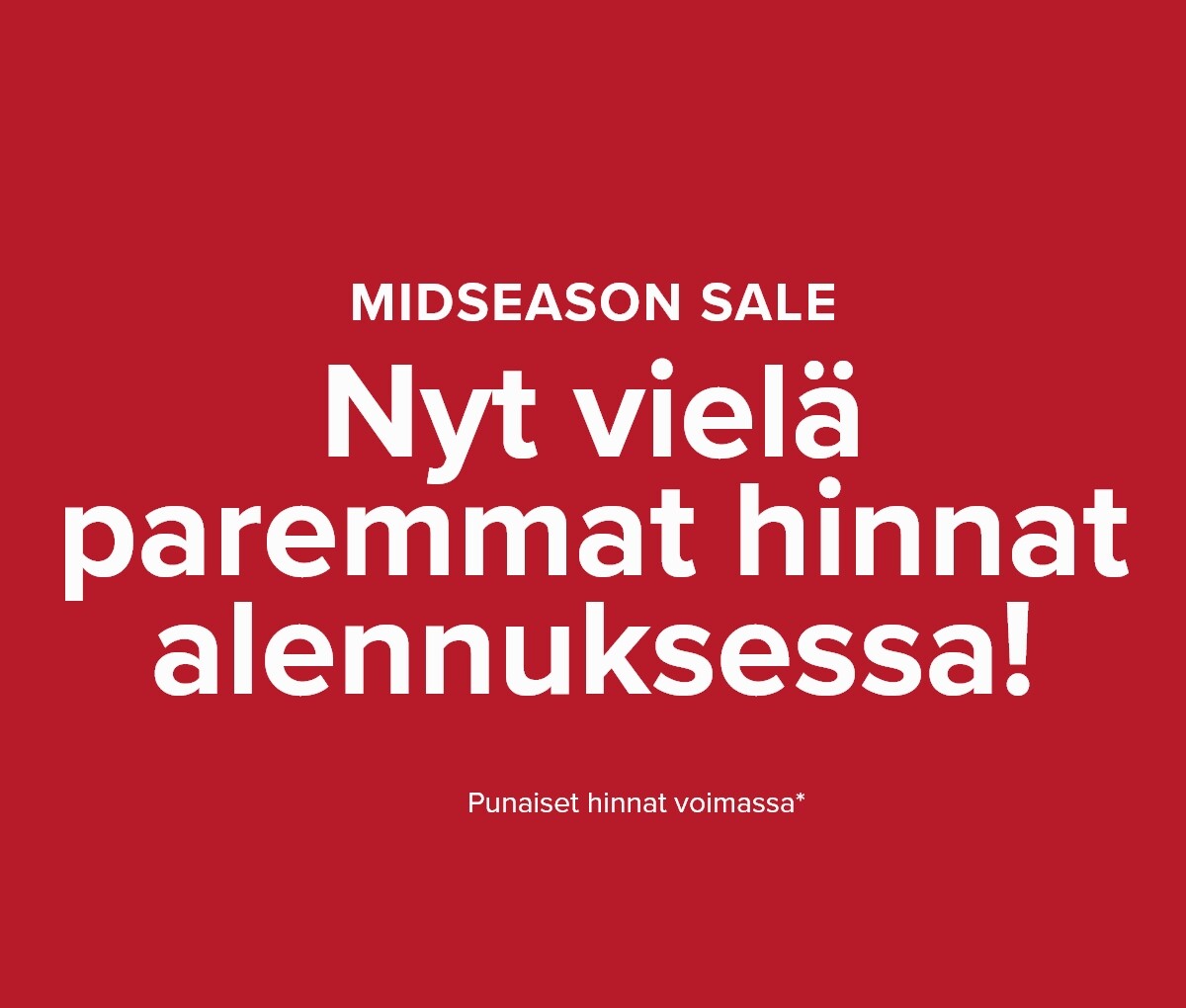 Even better prices on sale