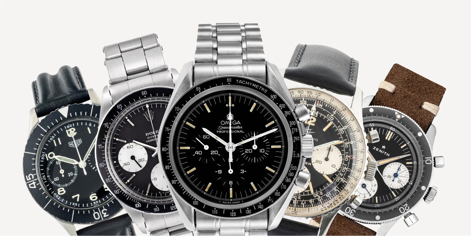 The Top 5 Vintage Chronographs With Manual Winding on Chrono24