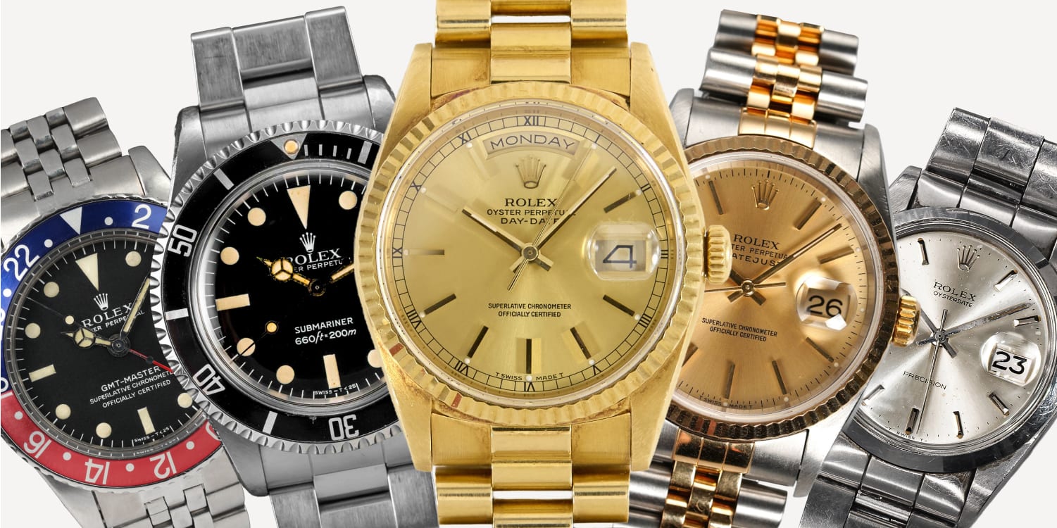 The Most Popular Vintage Rolex Models on Chrono24
