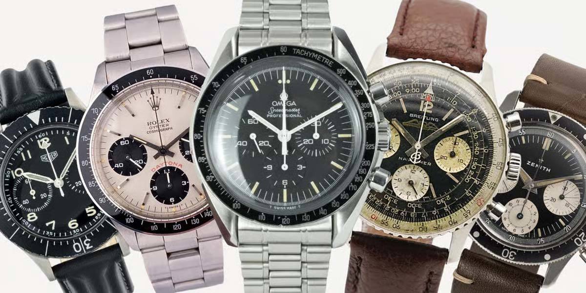 Top 5 Most Popular Manual-Winding Vintage Chronographs