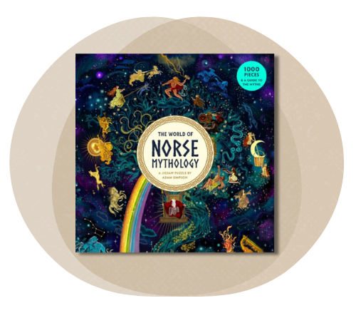 Пъзел от 1000 части - Laurence King - The World of Norse Mythology