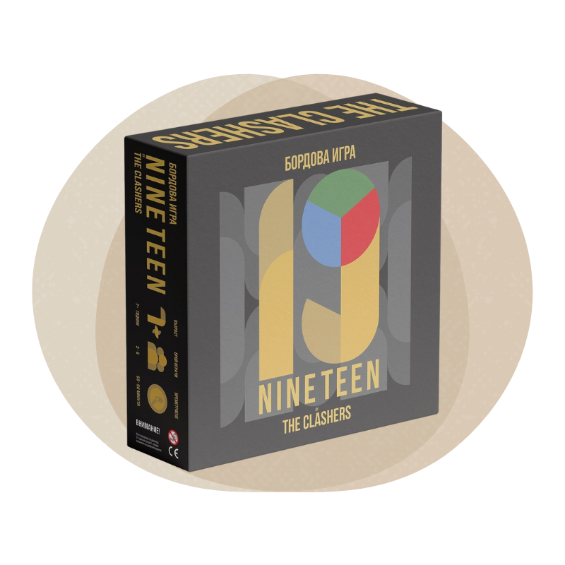 Настолна игра Nineteen - By the Clashers - Семейна - базова игра