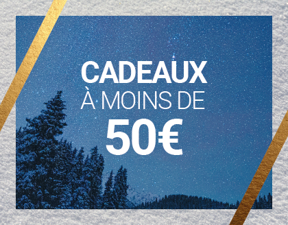 Cadeaux < 50€