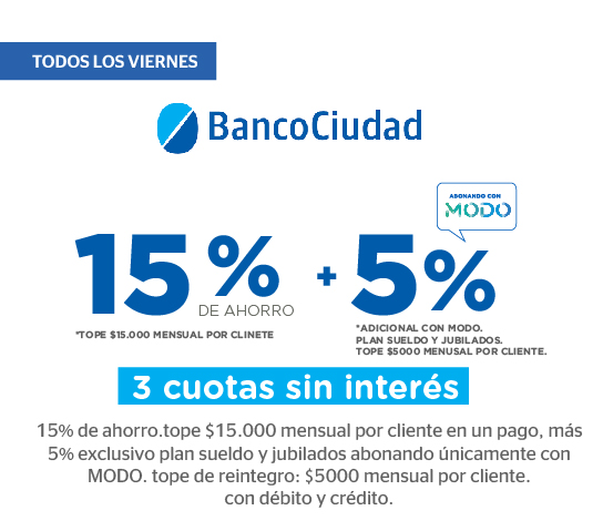 Promociones Bancarias CityKids