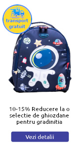 10-15% Reducere la o selectie de ghiozdane