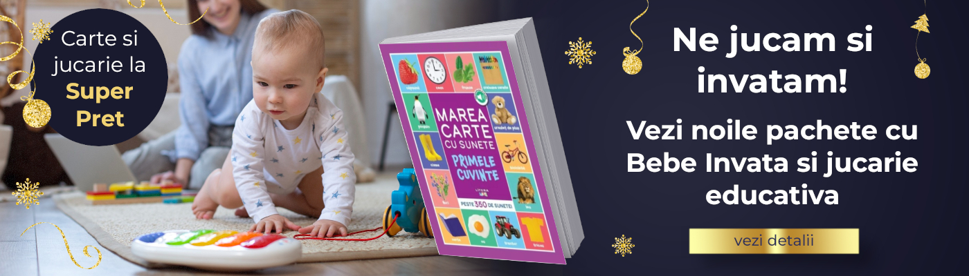 Pachet cu carte si jucarie la Super Pret