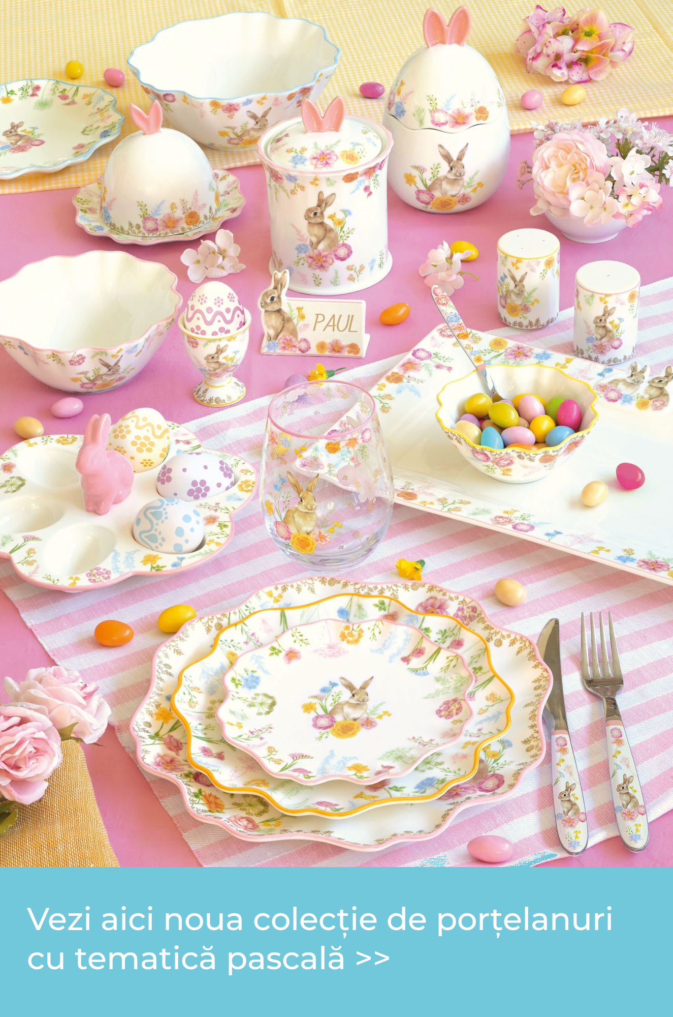 Colectie noua de portelanuri de Paste!