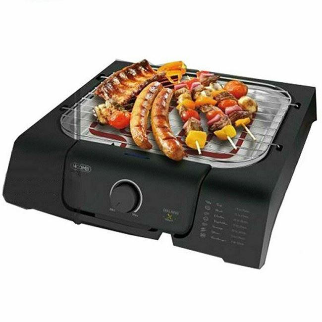 Ηλεκτρική ψησταριά σχάρας 2000W επιτραπέζια