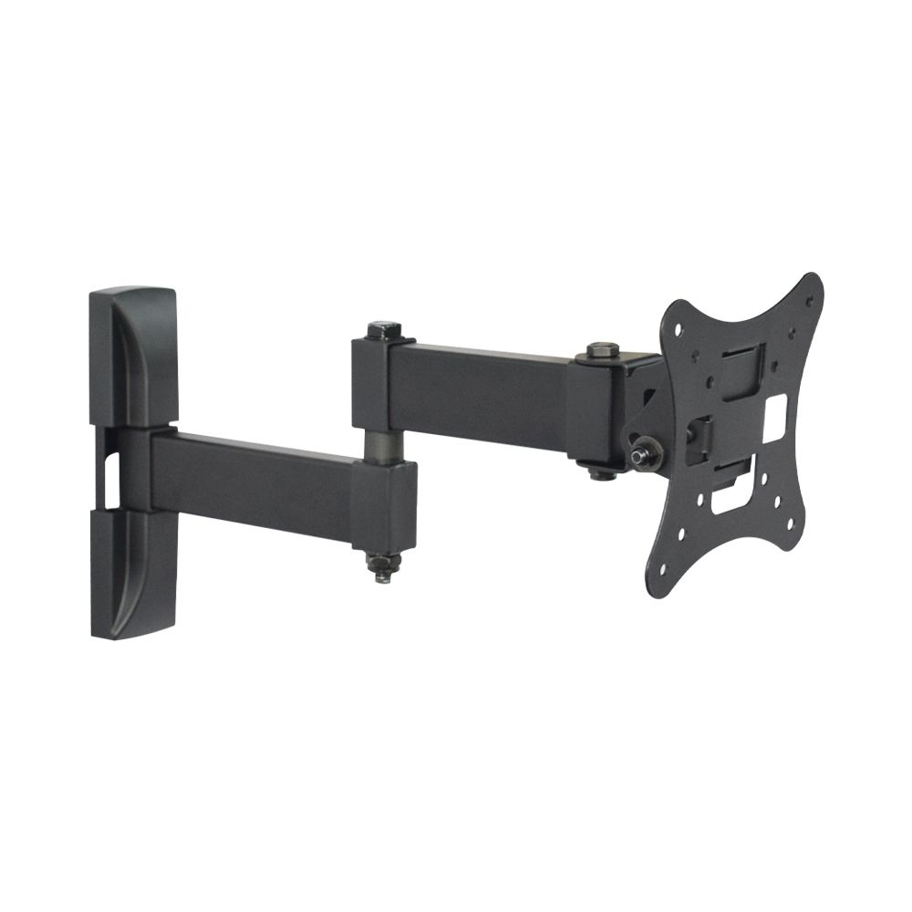 Επιτοίχια βάσης τηλεόρασης με διπλό βραχίονα και κλίση