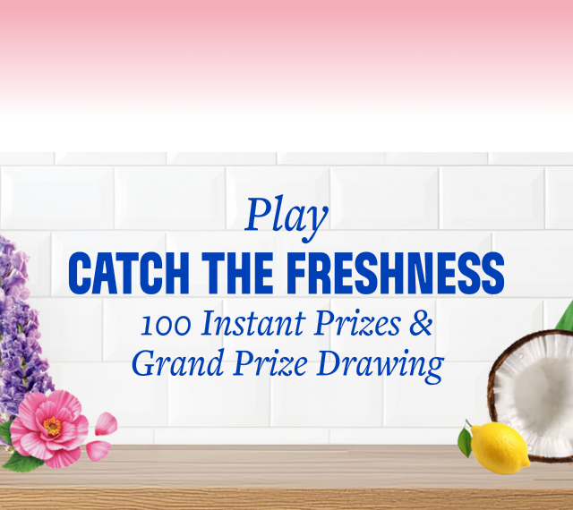 Play Catch the Freshness | 100 Instant Prizes and Grand Prize Drawing