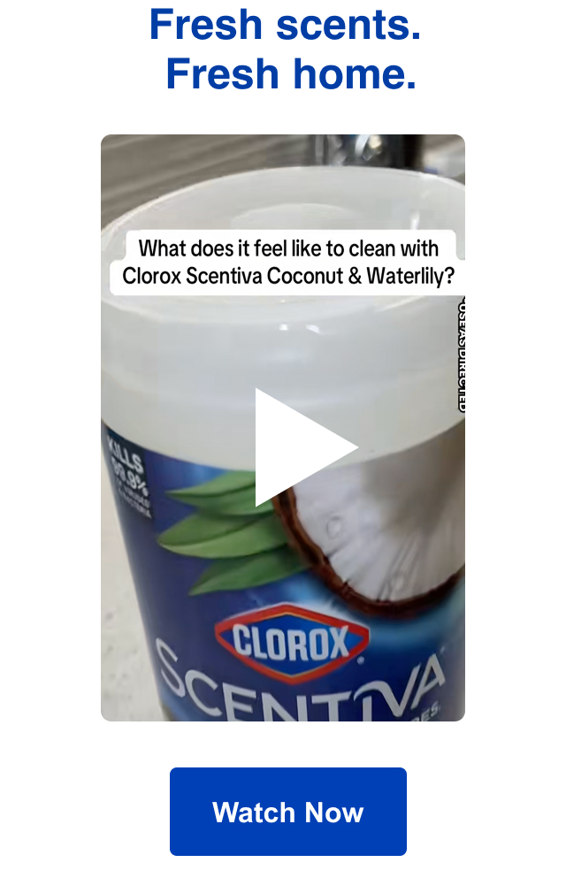 Fresh scents Fresh home. Watch Now