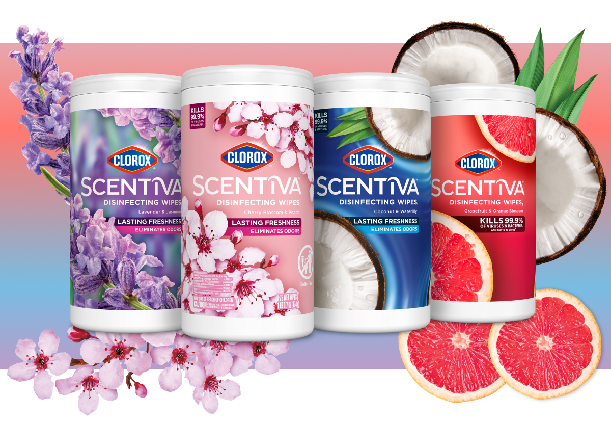 Clorox™ Scentiva™ Disinfecting Wipes