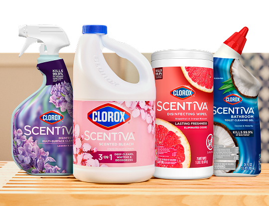 Save on Clorox Scentiva favorite products