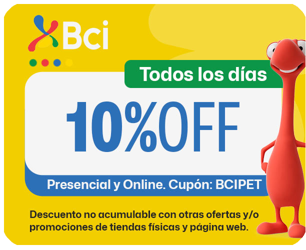 10% OFF con BCI