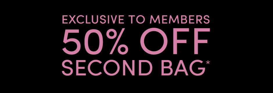 50% Off second Bag