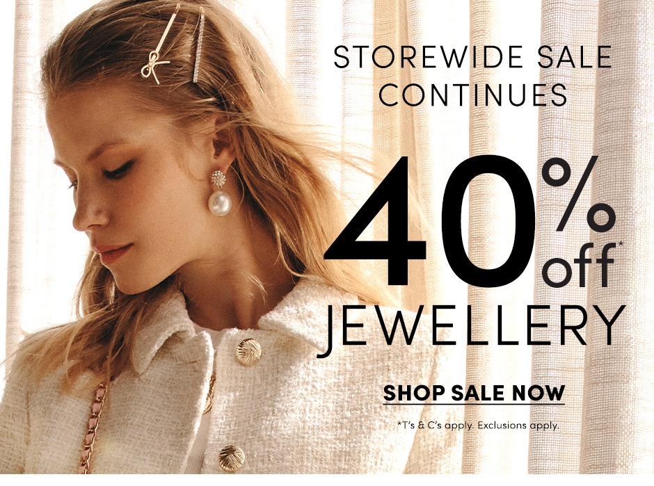 40% Off Jewellery