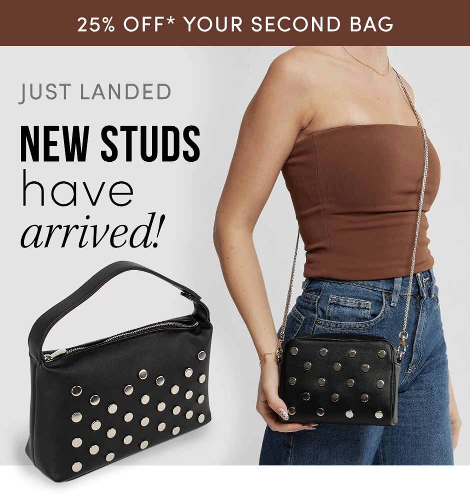 25% off your second bag
