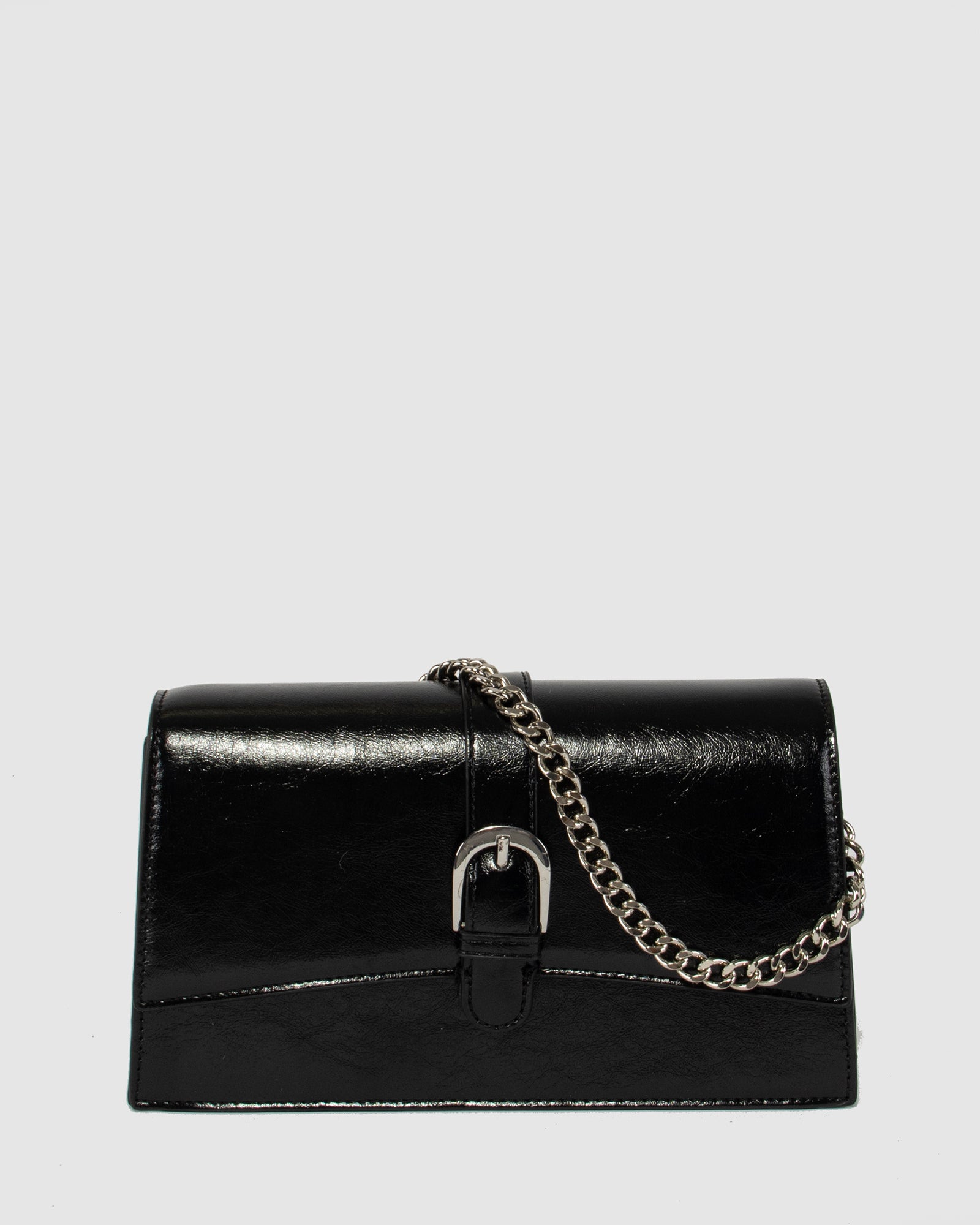 Image of Black Alana Chain Shoulder