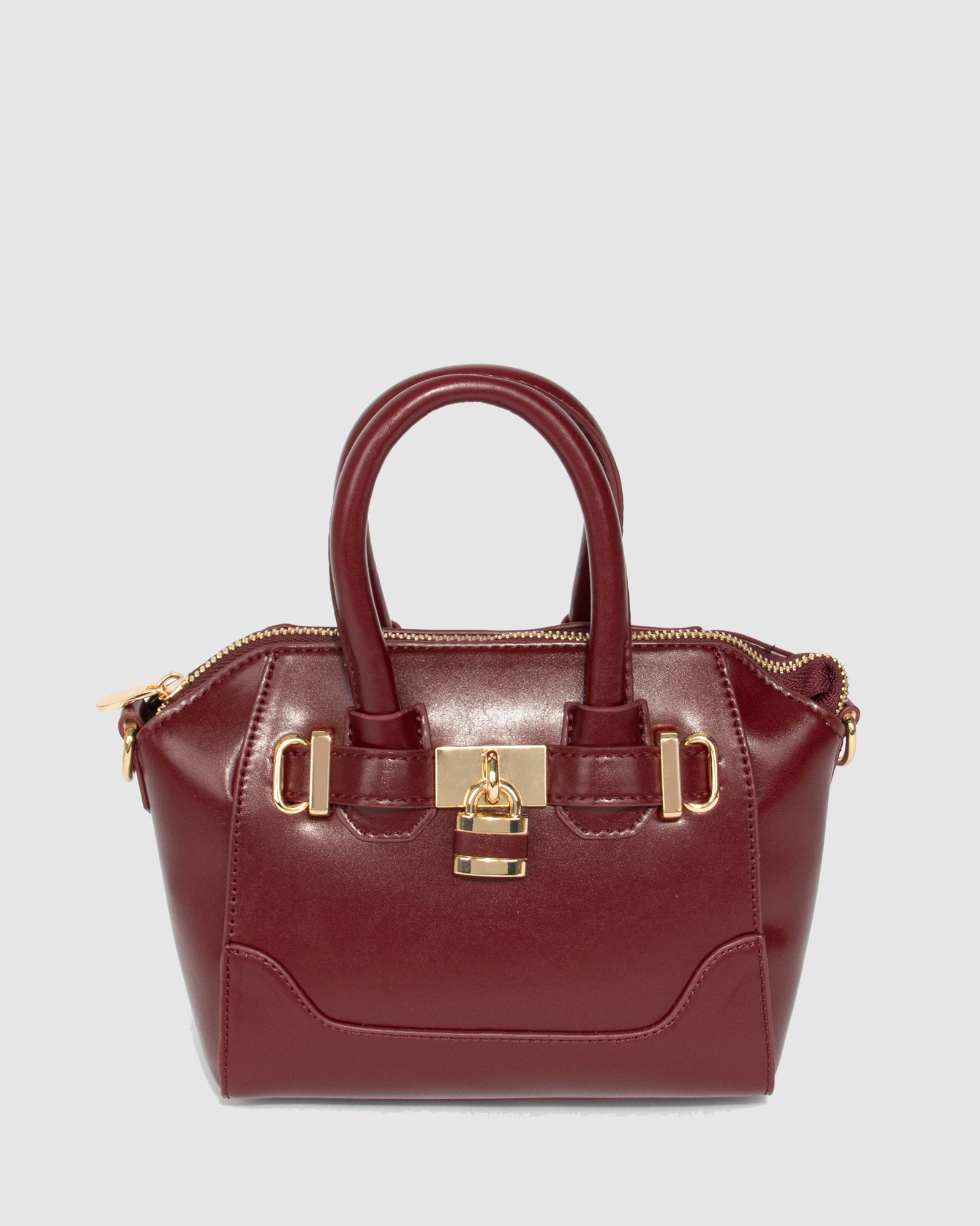Image of Berry Frankie Lock Tote Bag