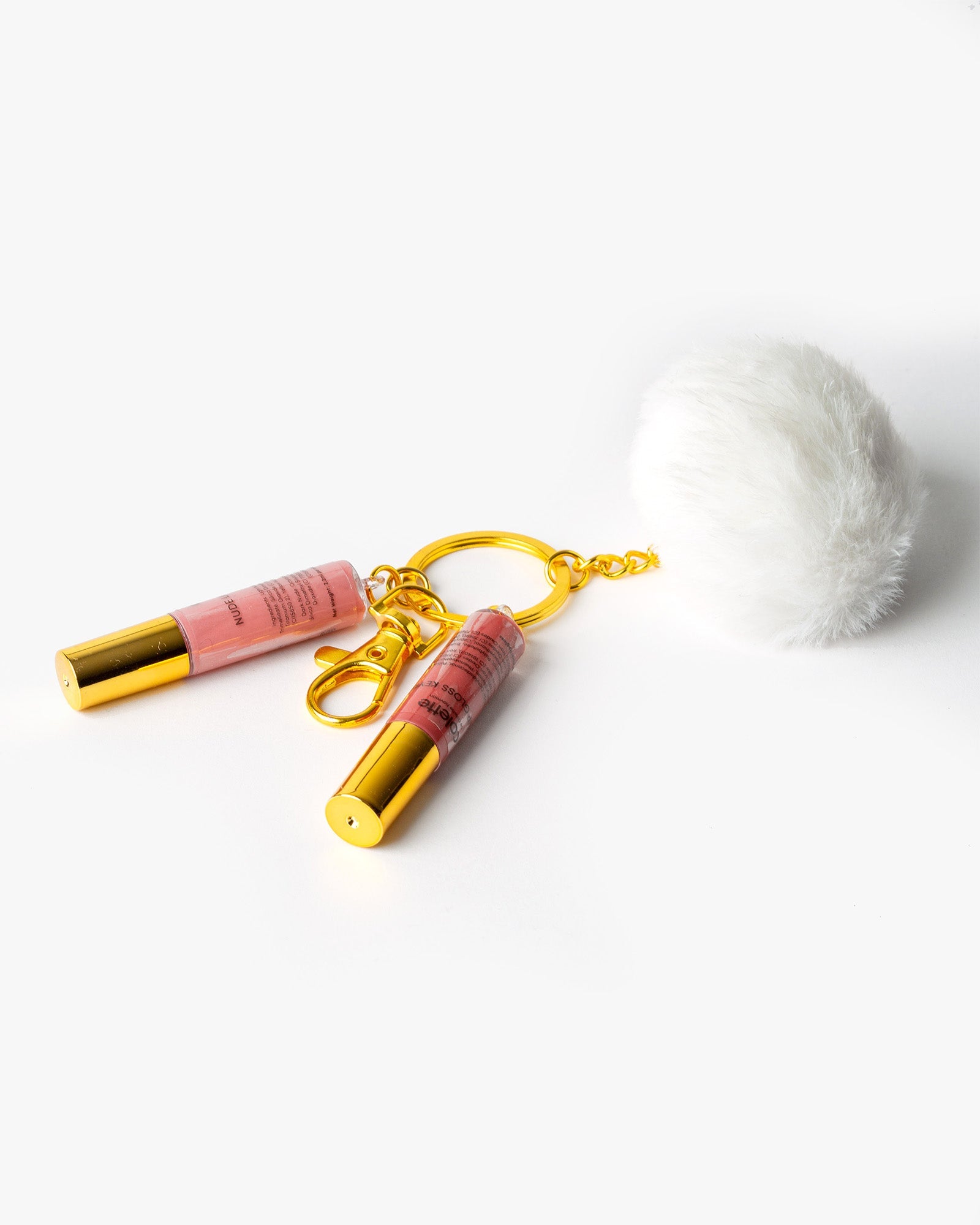 Image of Nude Lip Gloss Keyring