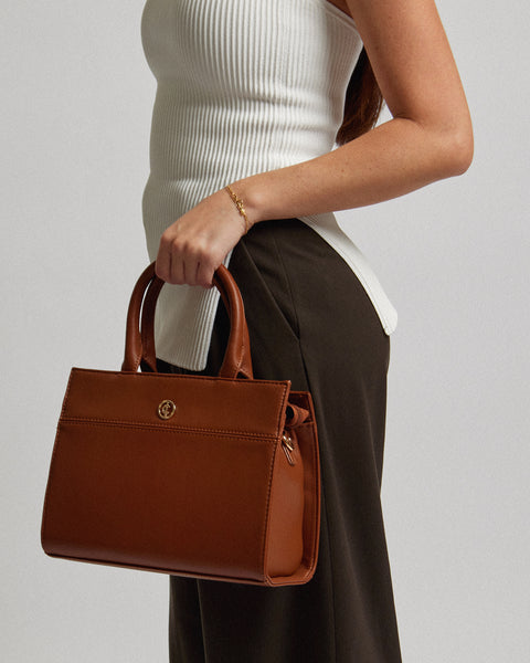 Image of Brown Stef O Mini Bag