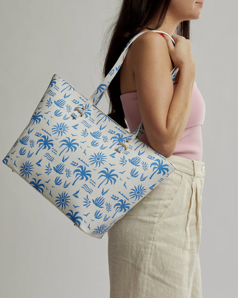 Image of Print Sam Multi Compartment Tote