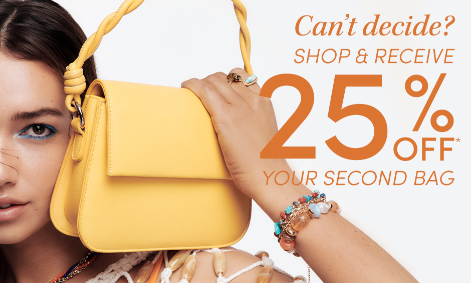 25% off second bag