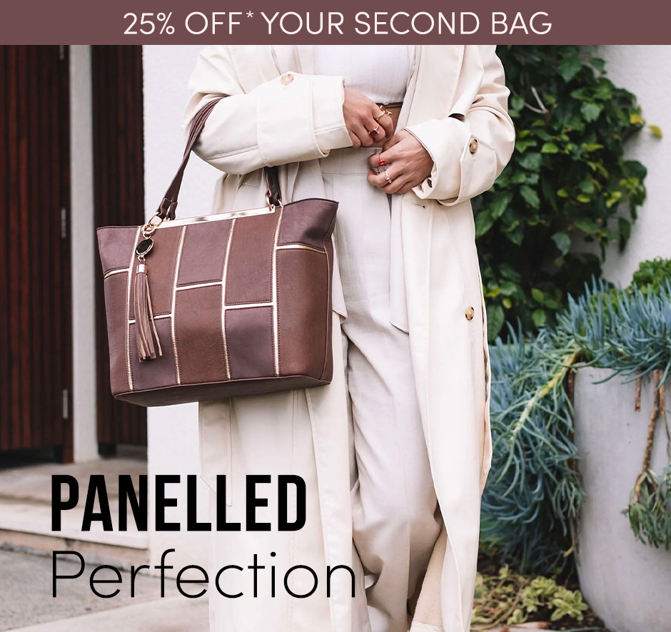 Panelled Bags