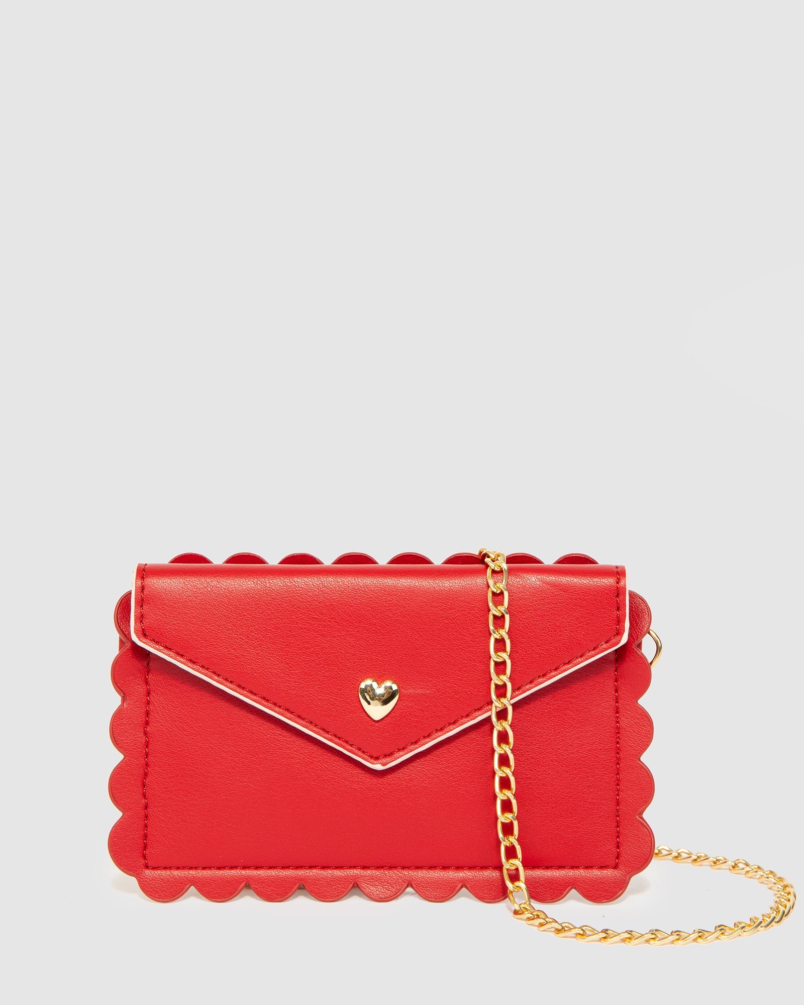 Image of Red Romeo Heart Chain Wallet