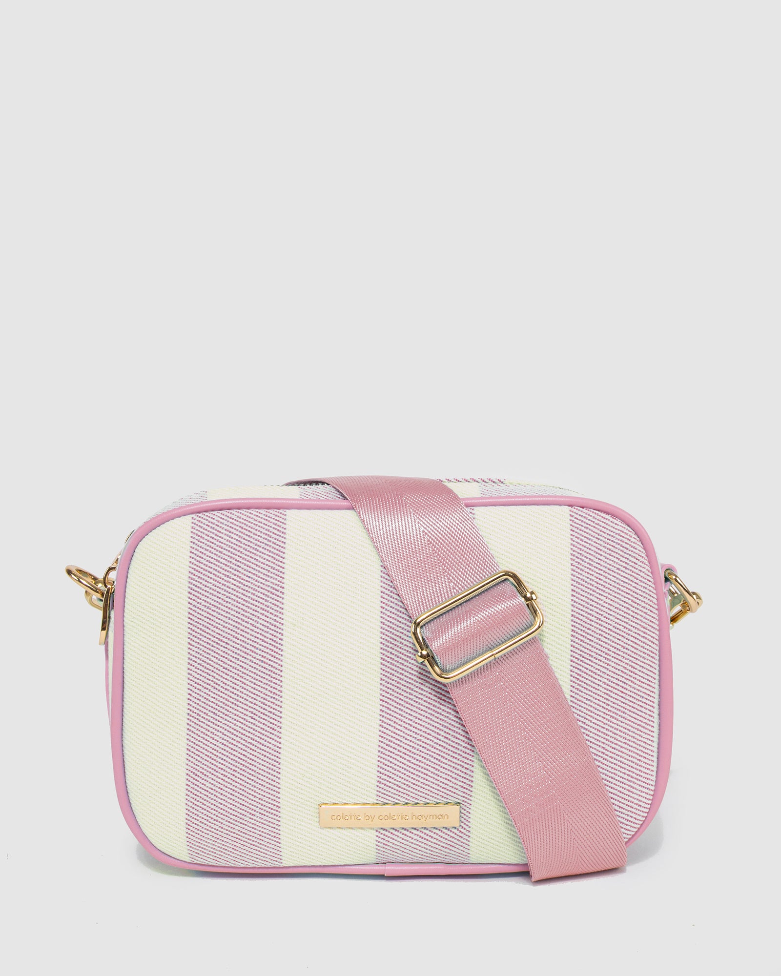 Image of Pink Selina Canvas Crossbody