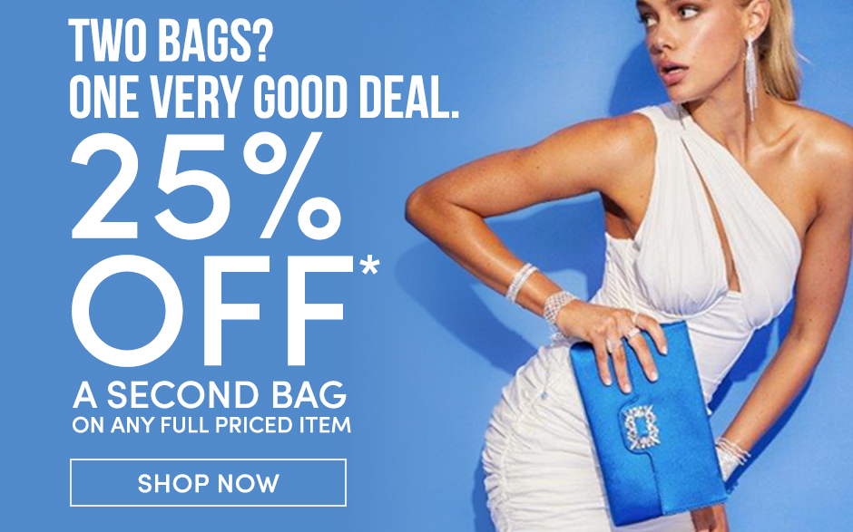 25% off second bag