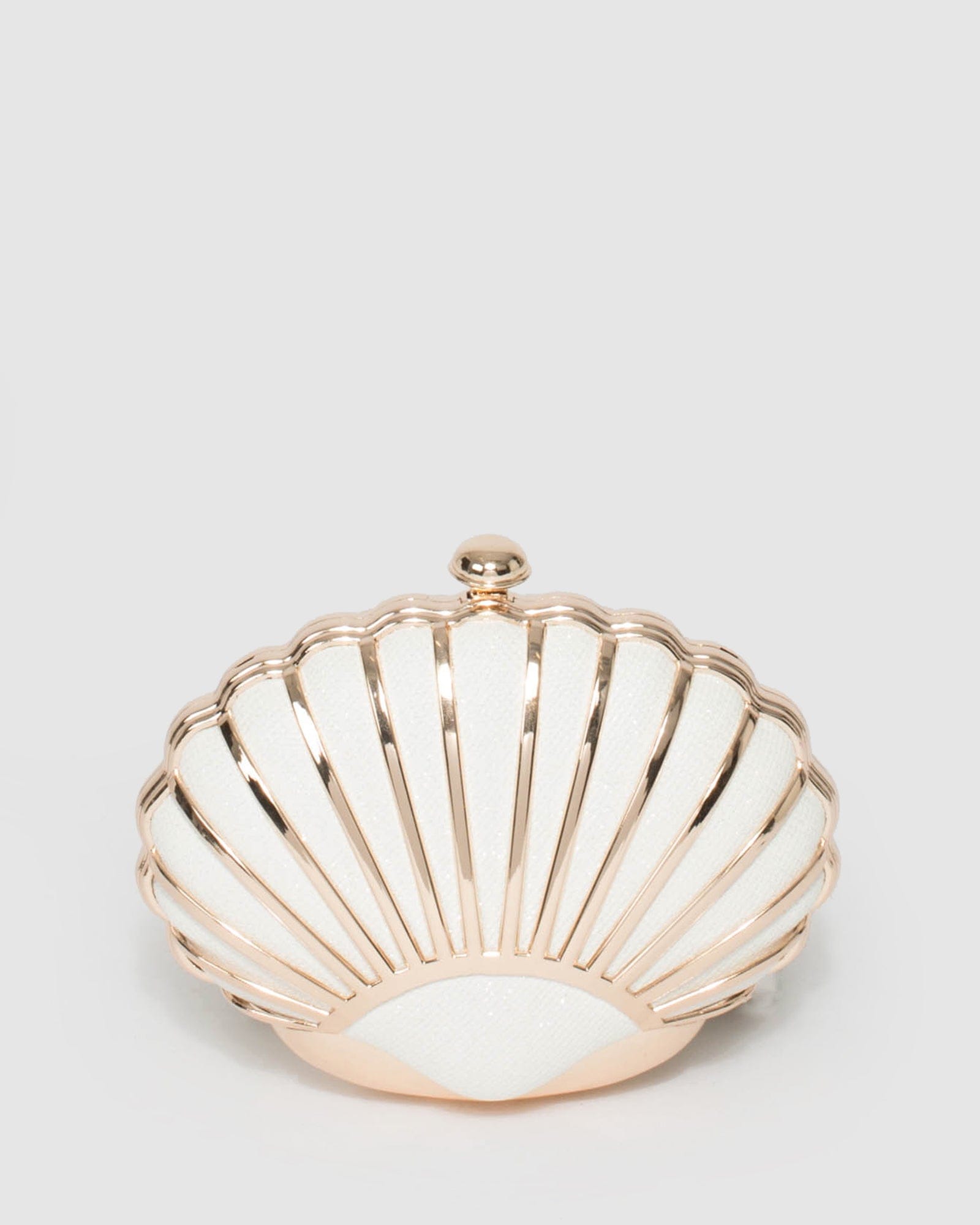 Image of White Lani Clutch Bag