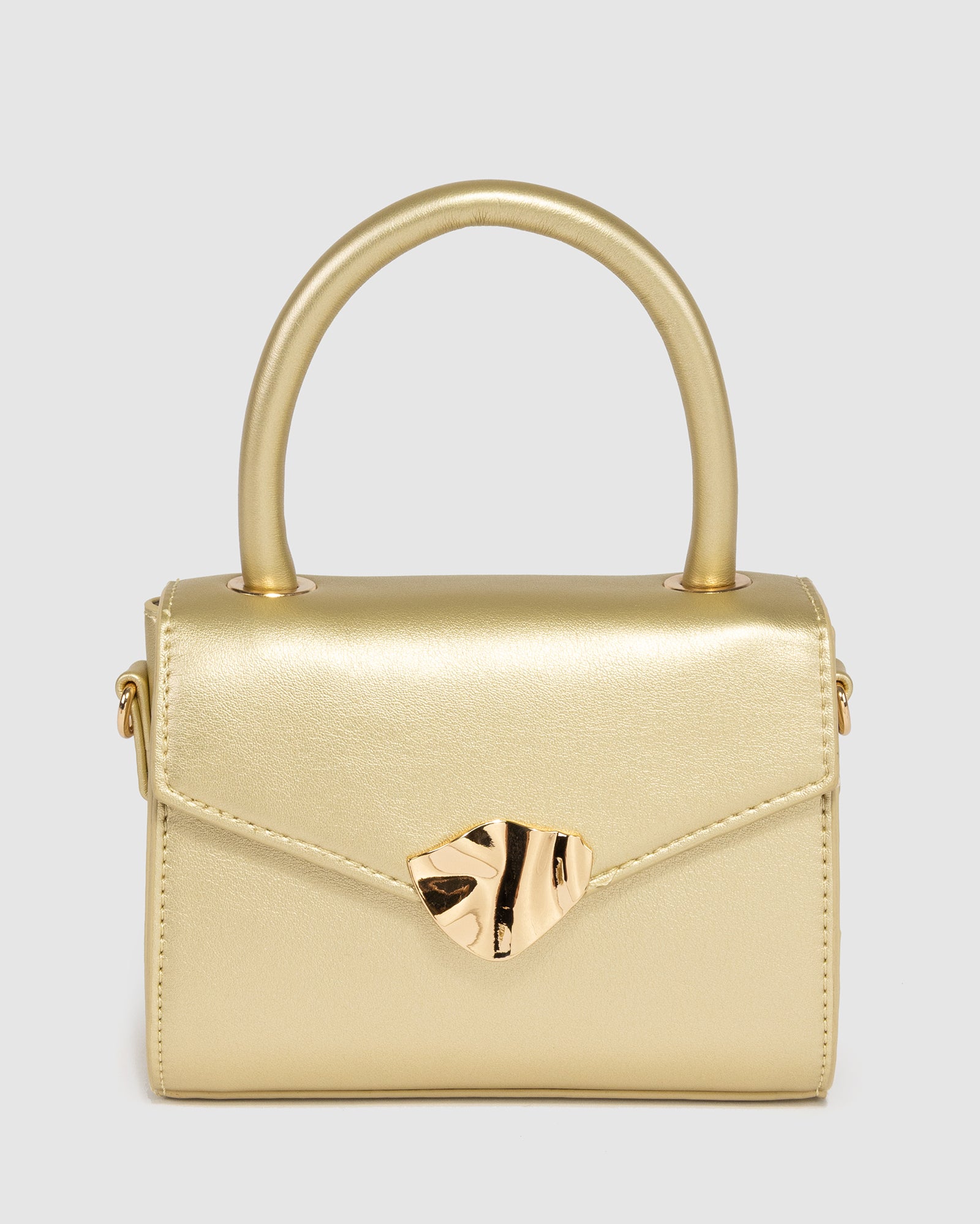 Image of Gold Kiki Clasp Mini Bag