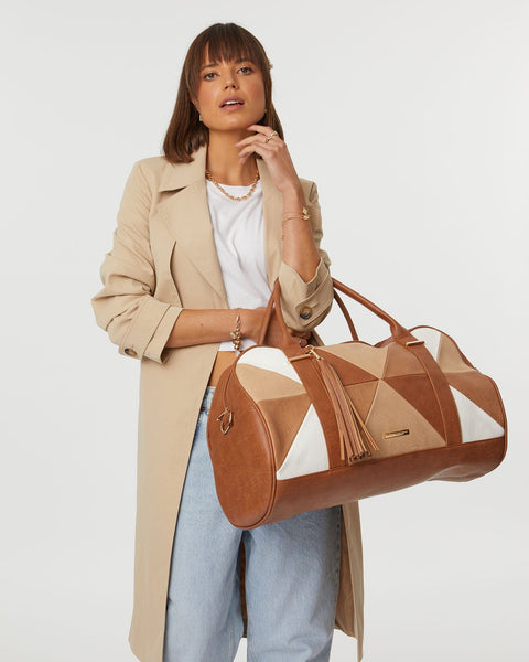 Image of Tan Indie Weekender Bag