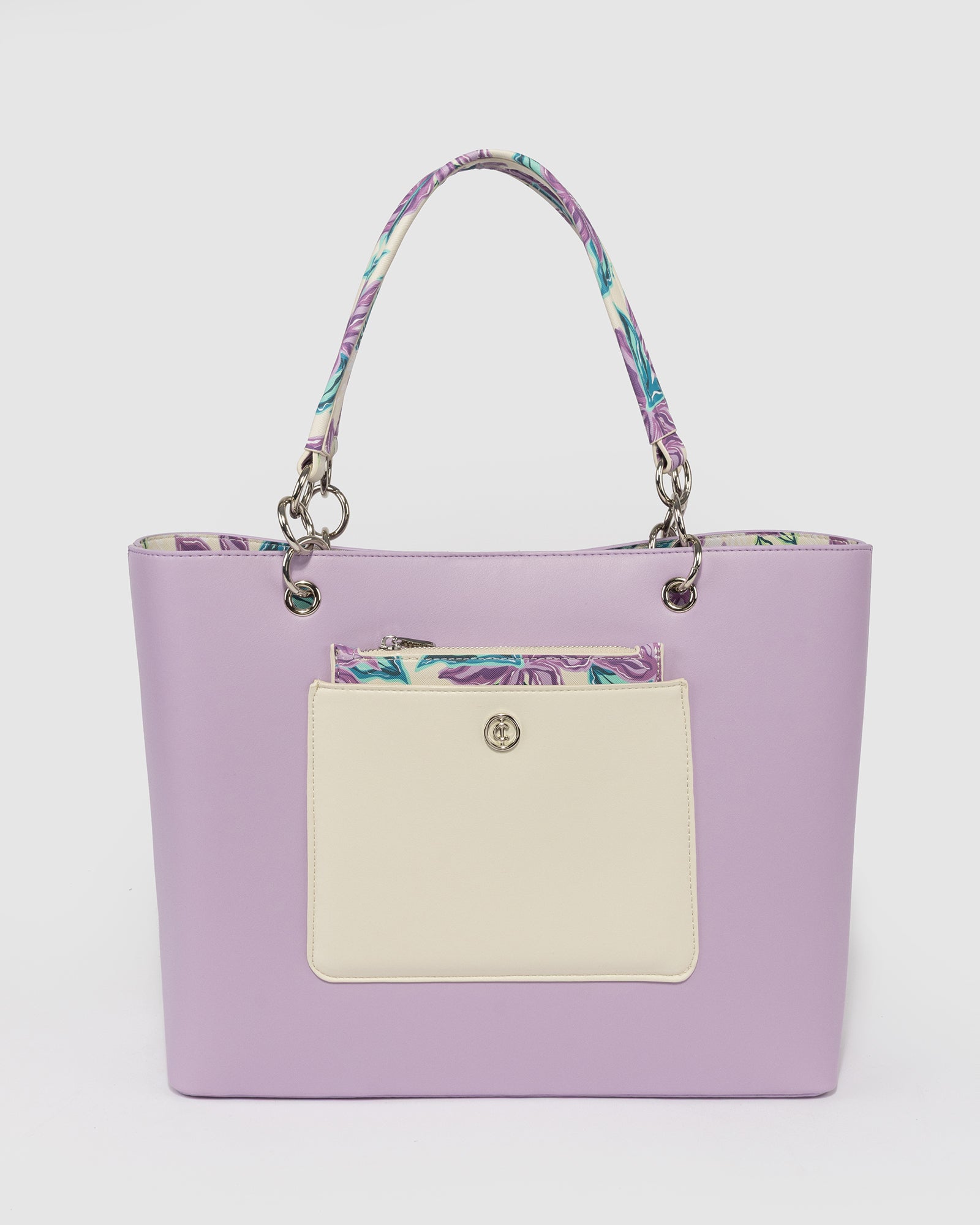 Image of Purple Tia Pocket Tote