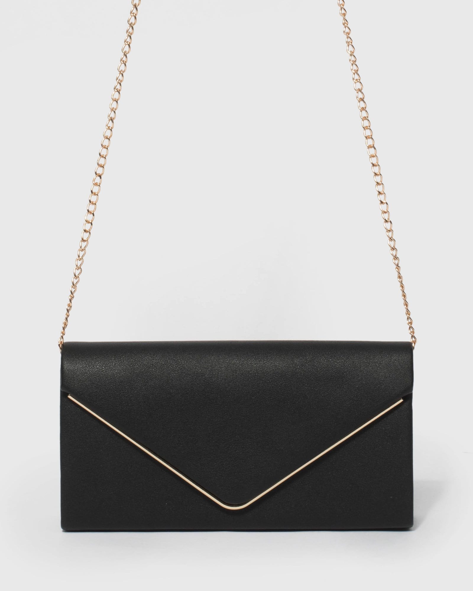 Image of Black Sammie Clutch Bag