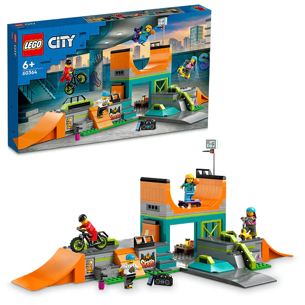 Конструктор LEGO City Вуличний скейтпарк (60364)