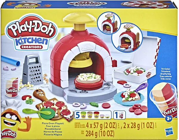 Набори для ліплення Play Doh Hasbro "Печем піцу" (F4373)