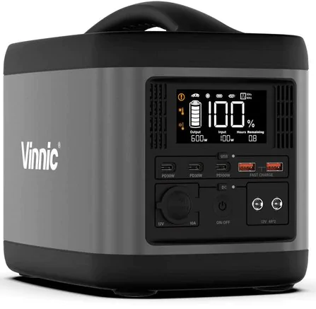 Зарядна станція універсальна Vinnic POLLUX Power Station PS600W-518 (PS600W-518wh)