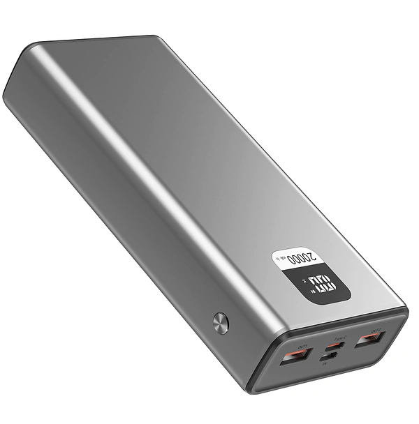 Батарея мобільна Xipin T144 PD20W 20000mAh Gray (T144LF)