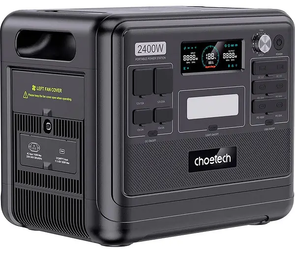 Зарядна станція універсальна Choetech BS008 2048Wh 2400W