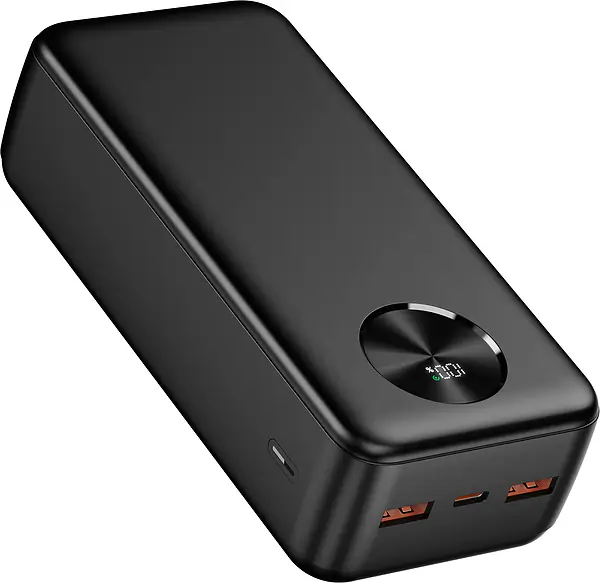 Батарея мобільна Xipin T168LF-3W PD20W+22.5W 30000mah Black