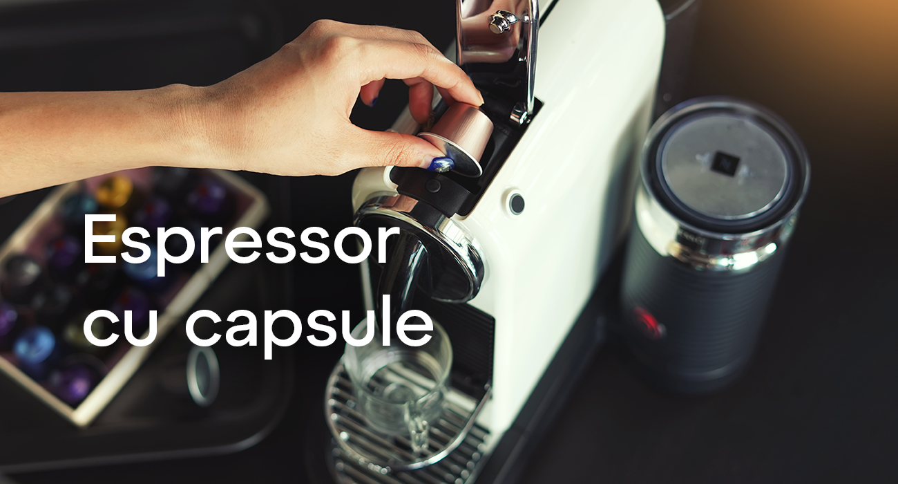 Espressor cu capsule