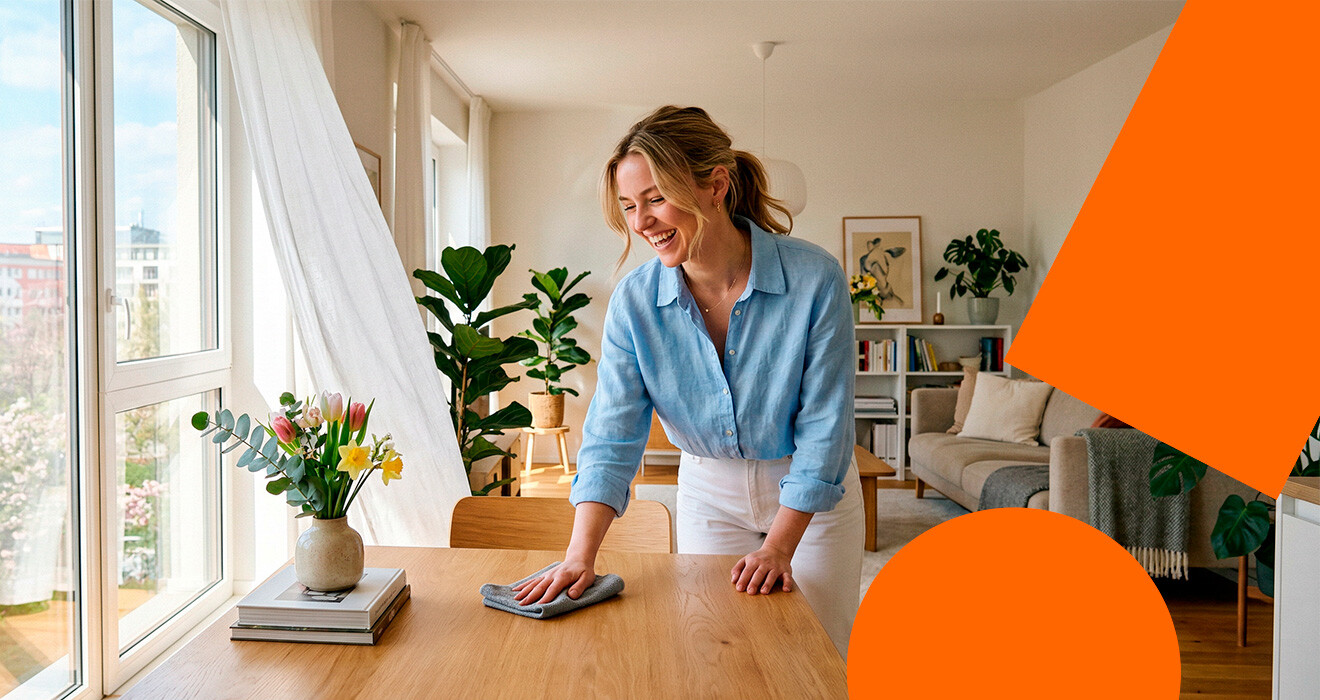 Începe primăvara cu o casă curată!