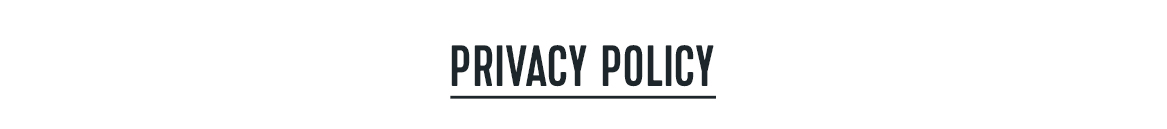 Privacy Policy