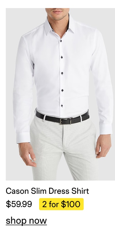 Cason Slim Dress Shirt