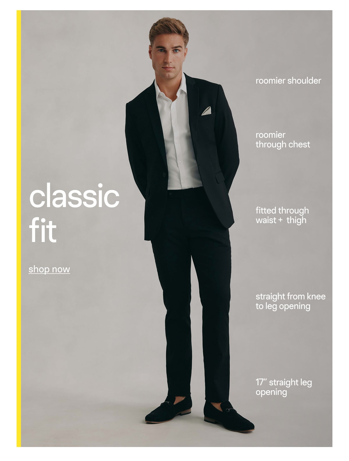 Shop Classic Fit Suits 
