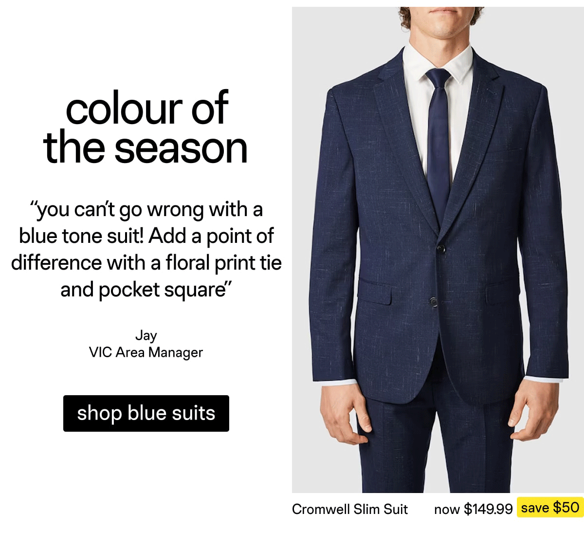 Shop blue suits